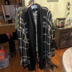 💙Lane Bryant knit open front cardigan